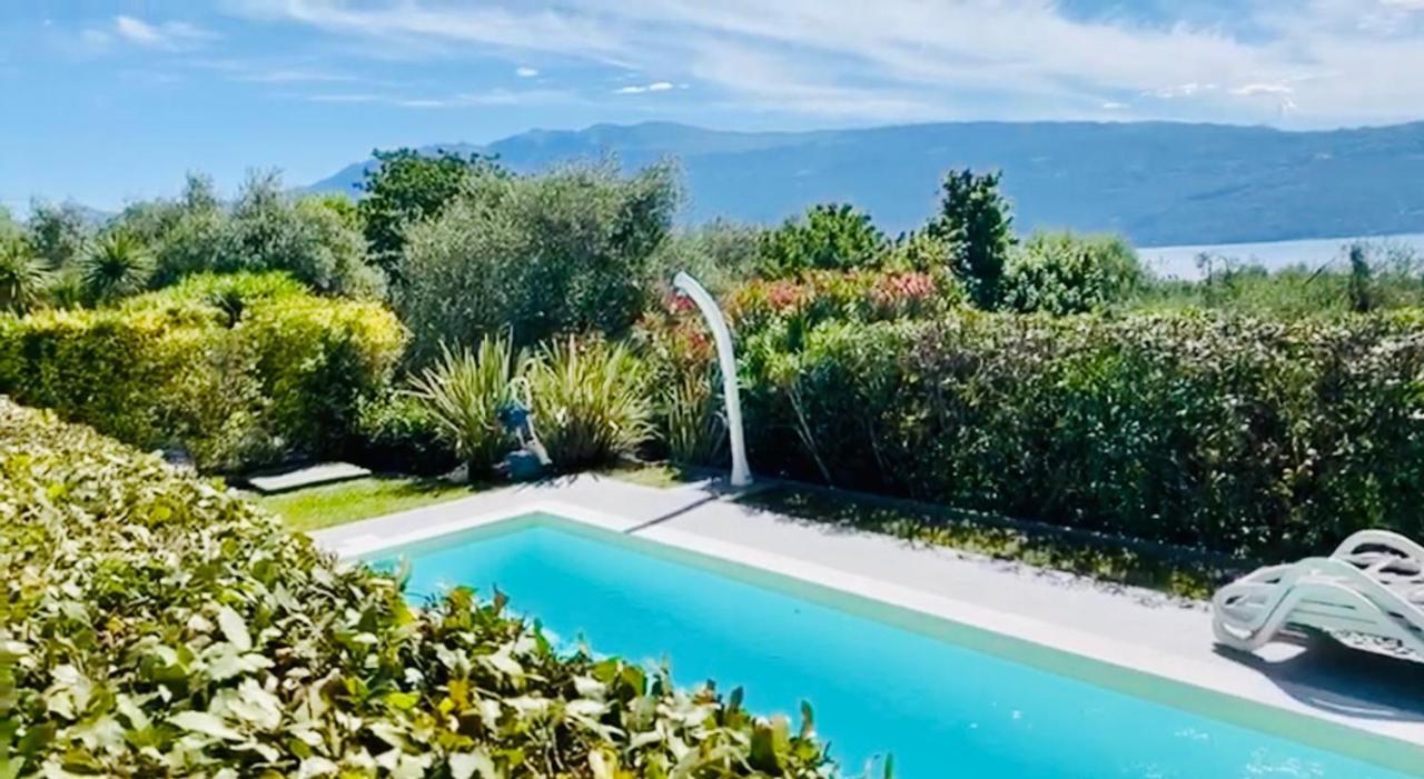 Residence Olivi - Panorama Lake View, Pool, Terrace, Garden, Wifi Toscolano Maderno Eksteriør bilde
